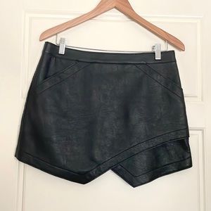 BCBGMaxAzria Vegan Leather Skirt